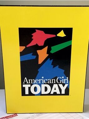 2002 EMPTY BOX American Girl Today Yellow/Black Accessory Ice Dance Outfit